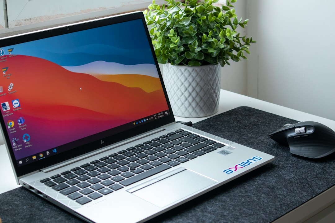 Windows laptop on a desk, ready to downgrade from Windows 11 to Windows 10