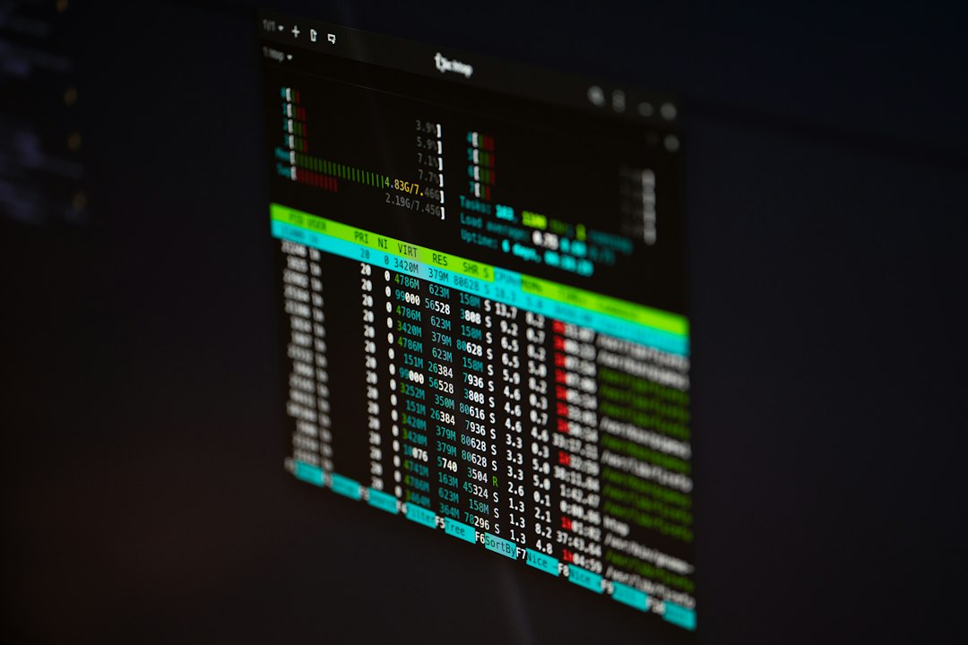 Screen full of process data, representing the tasklist and Task Manager views that show which service runs in svchost.exe