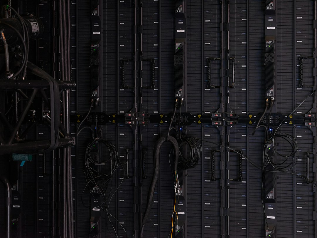 Network cables and wires, representing troubleshooting a mapped network drive that won't reconnect