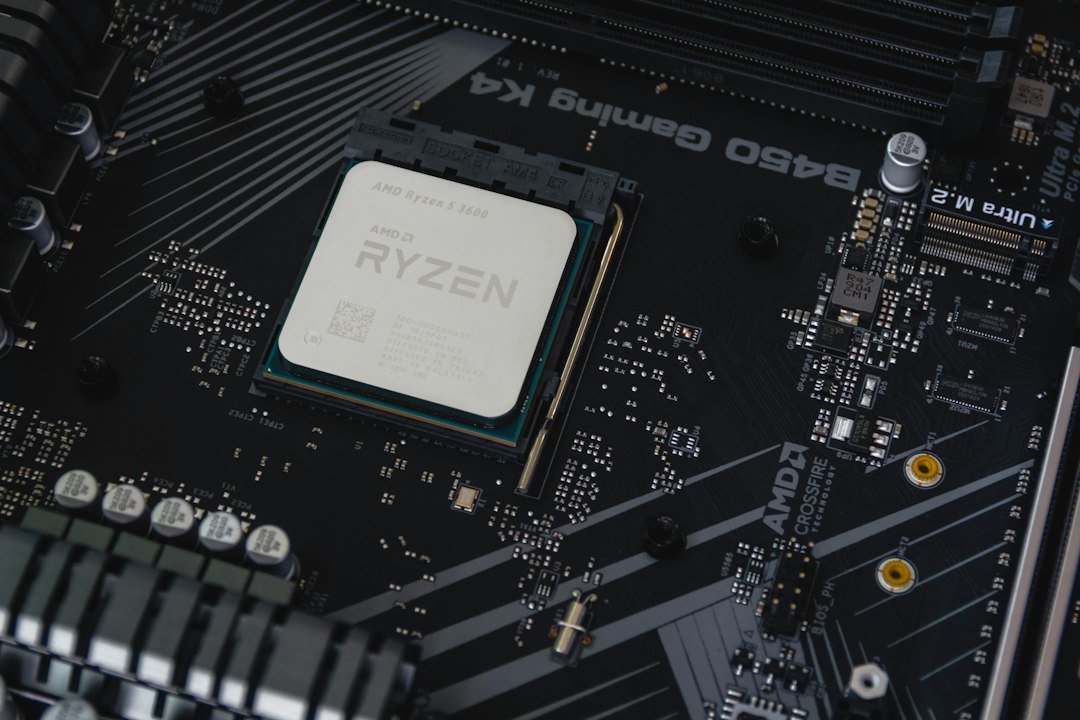 AMD Ryzen processor, the kind of CPU swap that triggers the fTPM/PSP NV corrupted message