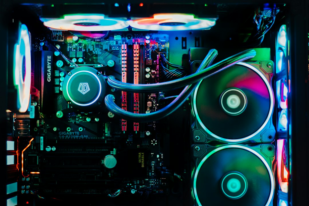 Inside of a desktop PC, where hardware faults can cause the WHEA_UNCORRECTABLE_ERROR blue screen