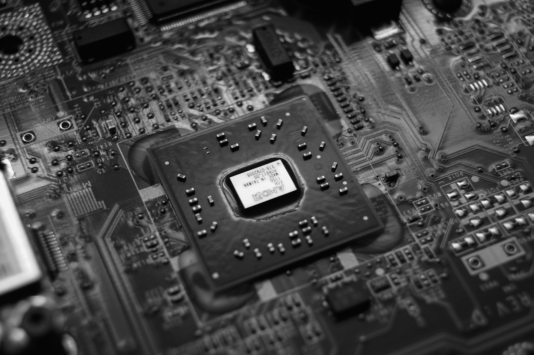 Computer processor close-up, representing high CPU usage by WMI Provider Host (WmiPrvSE.exe)