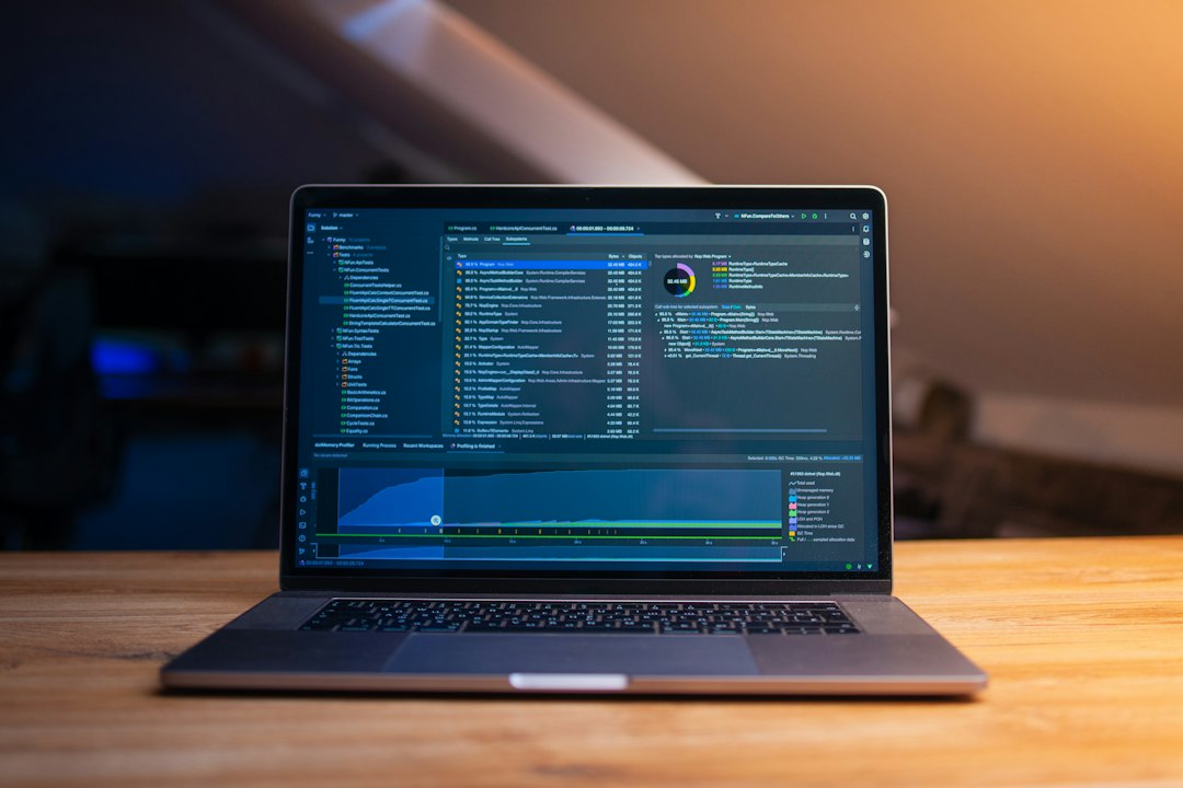 Laptop installing a Windows update manually from the Microsoft Update Catalog