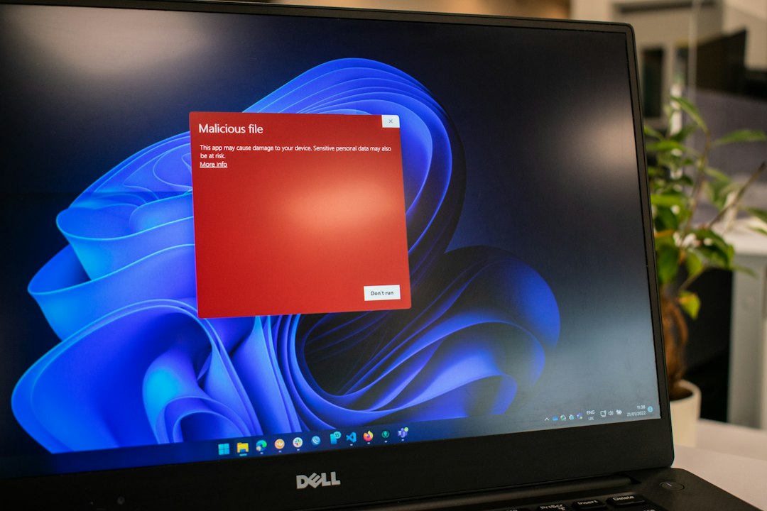 Laptop where the System Restore Configure button is greyed out by a policy